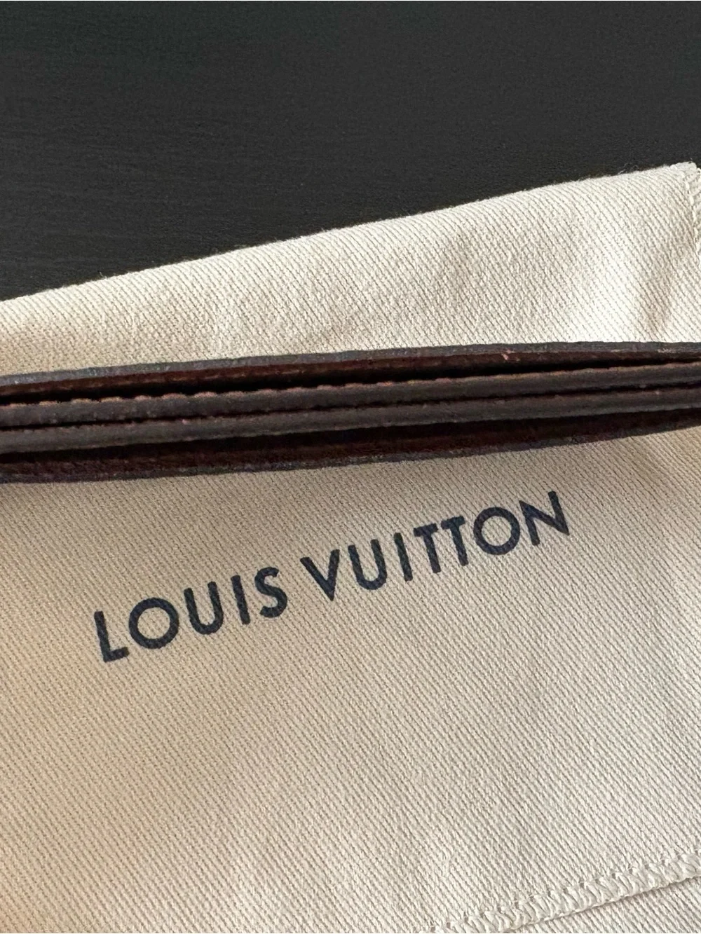 100% Authentic Louis Vuitton Monogram Canvas Card Holder